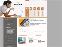 Tablet Screenshot of embox.ca